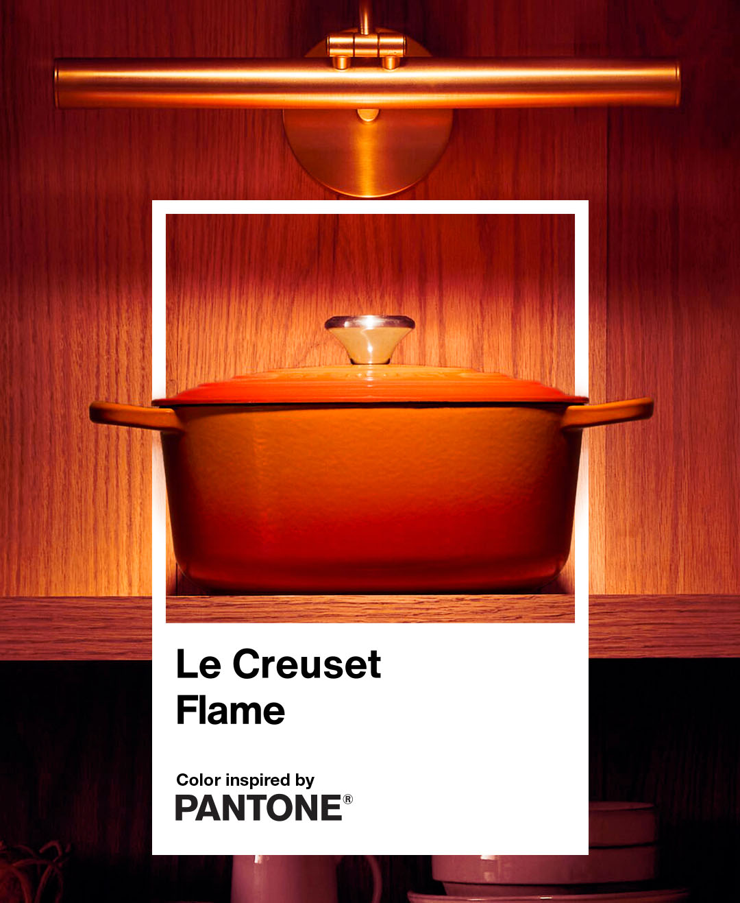 Le Creuset Flame e Pantone